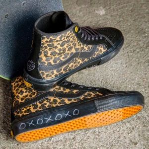 Vans high top skate shoe